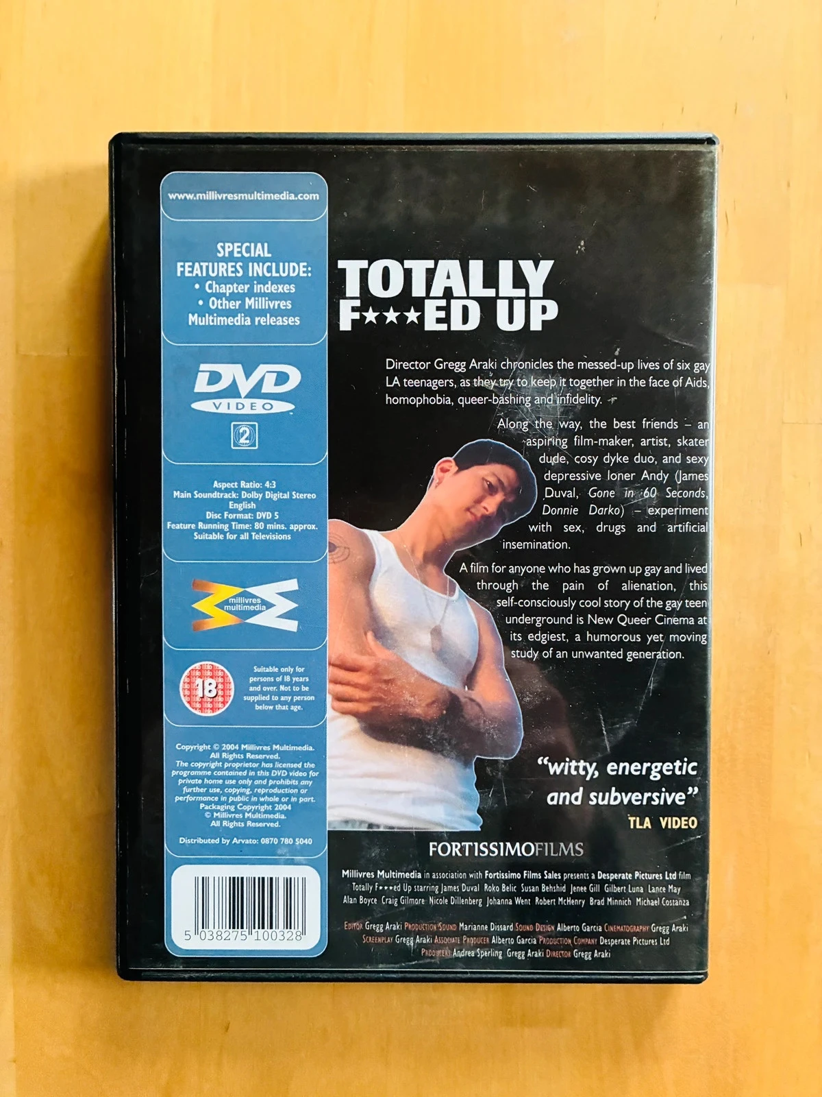 DVD Totally Fucked Up de Gregg Araki. – photo 3